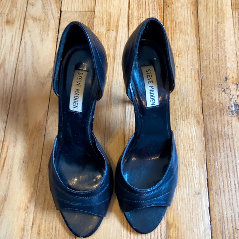 Steve Madden Ceremony High Heel (Black)